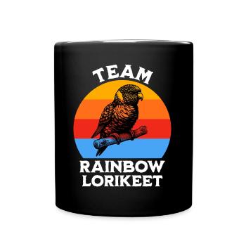 Team Rainbow Lori - Full Colour Mug - black - Front