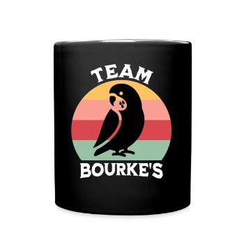L’équipe Bourkeparakeet - Mug uni - noir - Devant