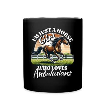 I Love Andalusian Saying - Full Colour Mug - black - Front
