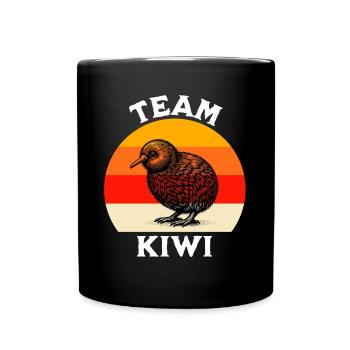 Dictons drôles de kiwis néo-zélandais - Mug uni - noir - Devant