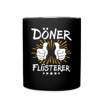 Döner Spruch - Mug uni - noir - Devant