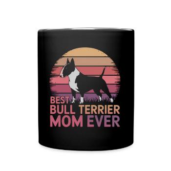 Bullterrier Spruch Lustiges Bullterrier Geschenk - Tasse einfarbig - Schwarz - Vorne