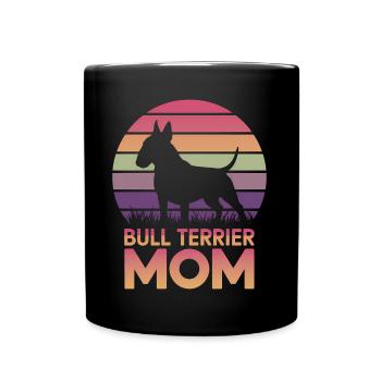 Bullterrier Spruch Lustiges Bullterrier Geschenk - Tasse einfarbig - Schwarz - Vorne