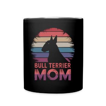 Bullterrier Spruch Lustiges Bullterrier Geschenk - Tasse einfarbig - Schwarz - Vorne