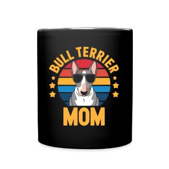 Bullterrier Spruch Lustiges Bullterrier Geschenk - Tasse einfarbig - Schwarz - Vorne