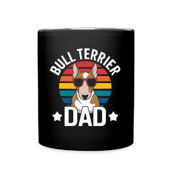 Bullterrier Spruch Lustiges Bullterrier Geschenk - Tasse einfarbig - Schwarz - Vorne