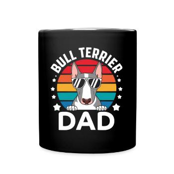 Bull Terrier Dire Drôle Bull Terrier Cadeau - Mug uni - noir - Devant