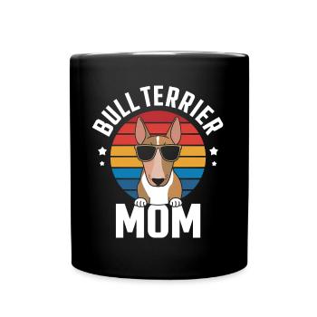 Bullterrier Spruch Lustiges Bullterrier Geschenk - Tasse einfarbig - Schwarz - Vorne
