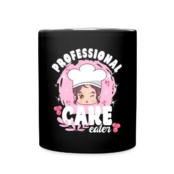 Pâtissier Amateur de Gâteau Professionnel Cadeau - Mug uni - noir - Devant