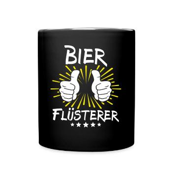 Beer Saying - Full Colour Mug - black - Front