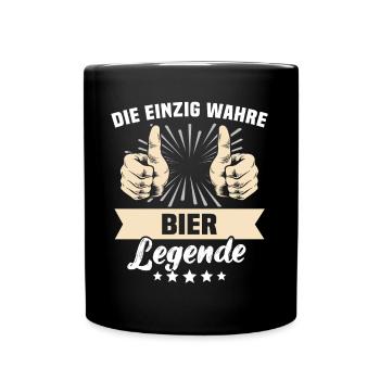 Beer sayings - Full Colour Mug - black - Front