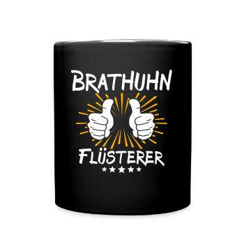 Dicton poulet rôti - Mug uni - noir - Devant