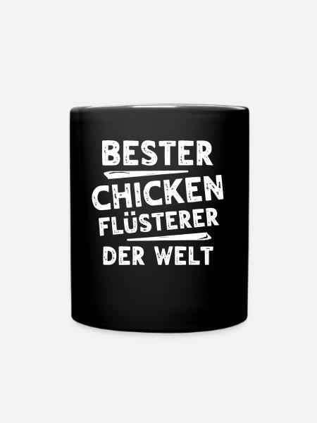Chicken - Tasse einfarbig - Schwarz