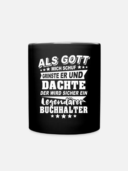 Comptable - Mug uni - noir