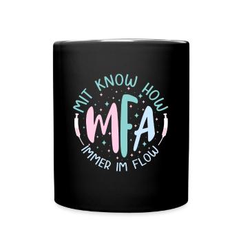 MFA Know-How Medical Assistant - Full Colour Mug - black - Front