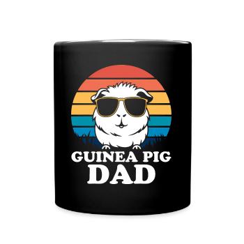 Guinea Pig Saying, Guinea Pig Gift - Full Colour Mug - black - Front