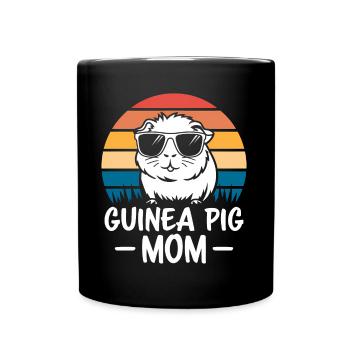 Guinea Pig Saying, Guinea Pig Gift - Full Colour Mug - black - Front
