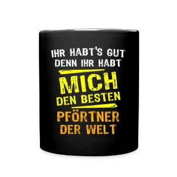 Gatekeeper Gift - Full Colour Mug - black - Front