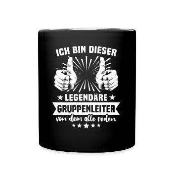 Group Leader Legend - Full Colour Mug - black - Front