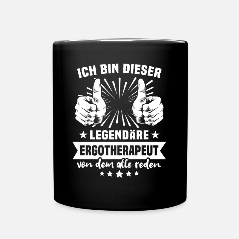 Ergothérapeute Légende - Mug uni - noir