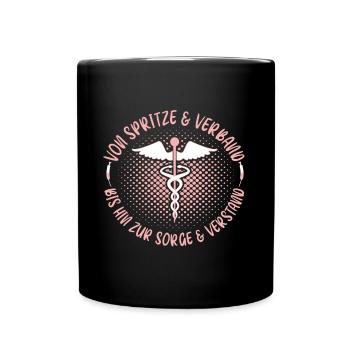 MFA Care & Mind Medical Assistant - Full Colour Mug - black - Front