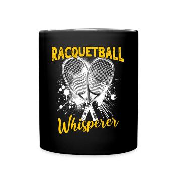 Racquetball Sayings - Full Colour Mug - black - Front