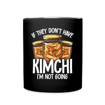 Kimchi-Fan – Würzige koreanische Küche für Foodies - Tasse einfarbig - Schwarz - Vorne