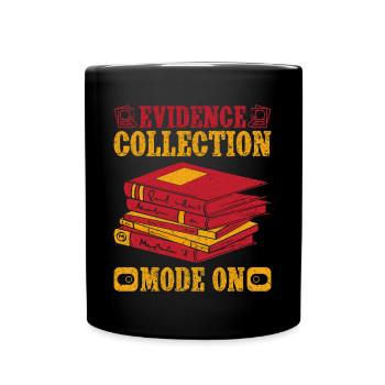 Forensic Science Major Evidence Mode On Forensics - Full Colour Mug - black - Front