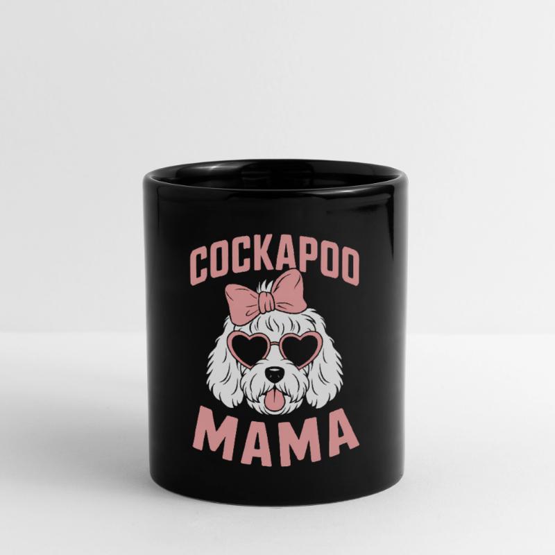 Cockapoo Spruch Mama Lustiges Cockapoo Geschenk Tasse einfarbig