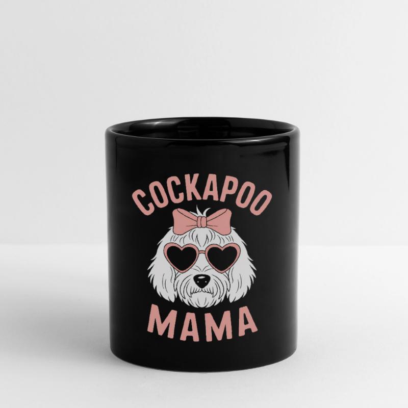 Cockapoo Spruch Mama Lustiges Cockapoo Geschenk Tasse einfarbig