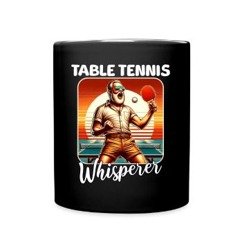 Table Tennis Sayings - Full Colour Mug - black - Front