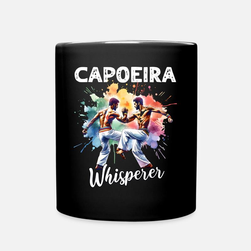 Capoeira Sprüche - Tasse einfarbig - Schwarz