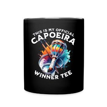 Joueur de capoeira - Mug uni - noir - Devant