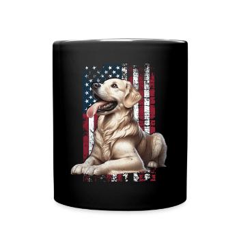 Labrador US Labrador - Full Colour Mug - black - Front