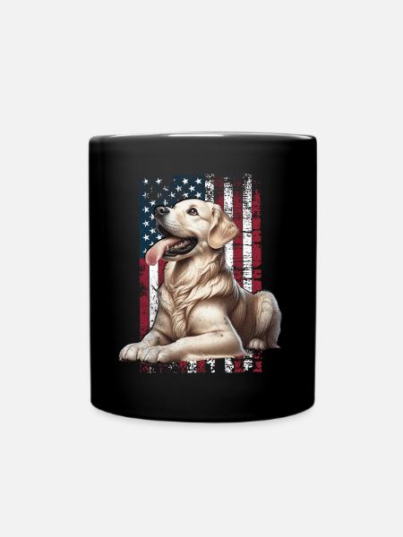 Labrador US Labrador - Tasse einfarbig - Schwarz