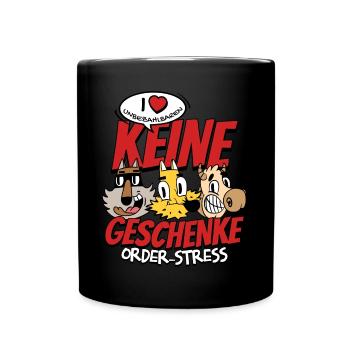 No gifts - Full Colour Mug - black - Front