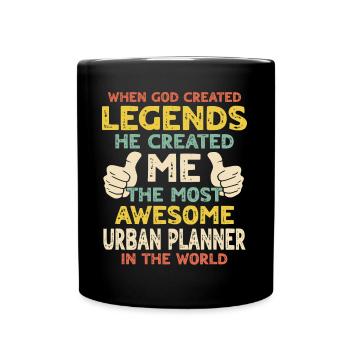Urban planner - Full Colour Mug - black - Front