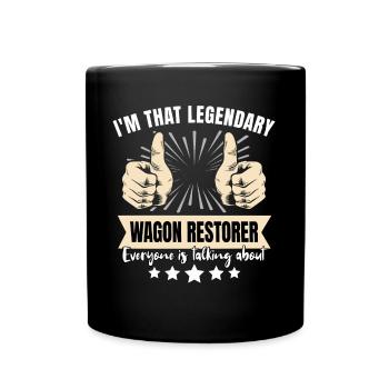 Restaurateur de pesée légendaire - Mug uni - noir - Devant