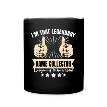 Legendary Game Collector - Full Colour Mug - black - Front