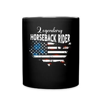 Rider Rider US - Full Colour Mug - black - Front