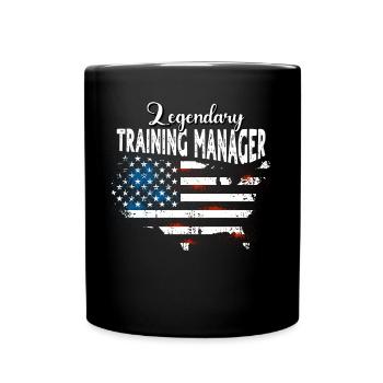 Head of Training US - Full Colour Mug - black - Front