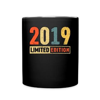 Edition Limitée 2019 - Mug uni - noir - Devant