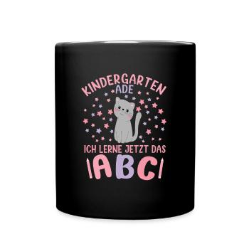 Bye Bye Kindergarten Daycare Graduates 2026 Girls - Full Colour Mug - black - Front