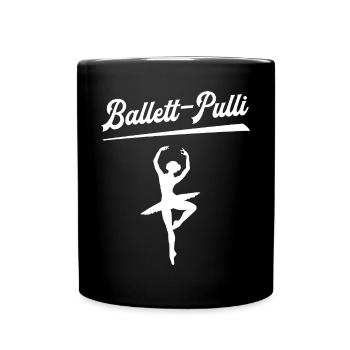 Ballett-Pulli Ballettkleidung Tänzerin Outfit Tanz - Tasse einfarbig - Schwarz - Vorne