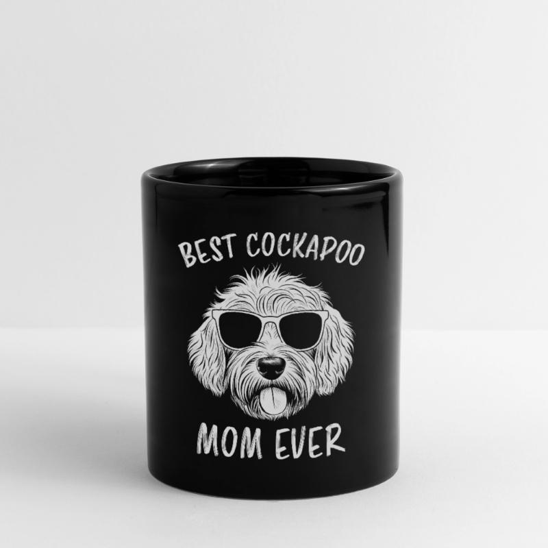 Cockapoo Spruch Mama Lustiges Cockapoo Geschenk Tasse einfarbig