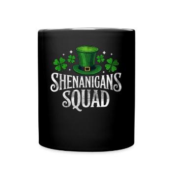 Shenanigans Squad - Full Colour Mug - black - Front