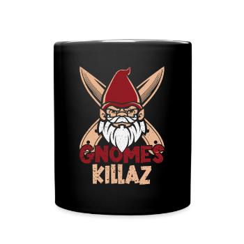 Garden Gnome Costume Gnomes Killaz - Full Colour Mug - black - Front
