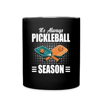Pickleball Bat Pickleball Player Gift - Full Colour Mug - black - Front