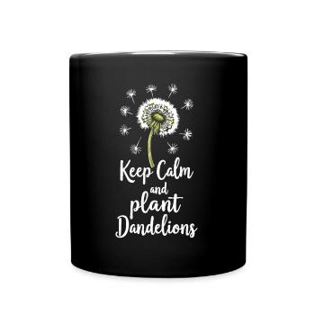 Dandelion Dandelion Lover Floral Floral - Mug uni - noir - Devant