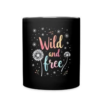 Dandelion Dandelion Lover Floral Floral - Mug uni - noir - Devant